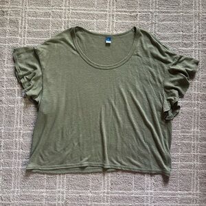 OLD NAVY • Flutter Sleeve Blouse